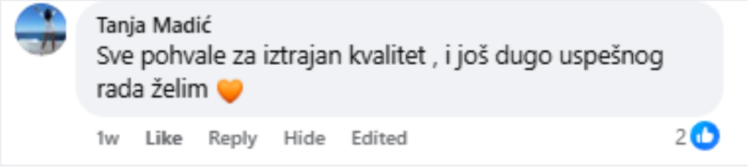 Recenzija - Tanja, kvalitet